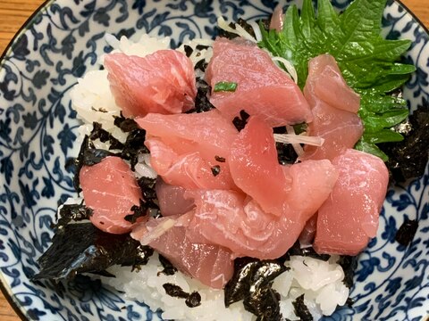 超簡単‼マグロ丼♪